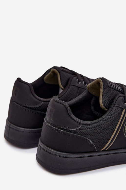 Chaussures modèle baskets pour hommes Big Star TT174310 couleur noire