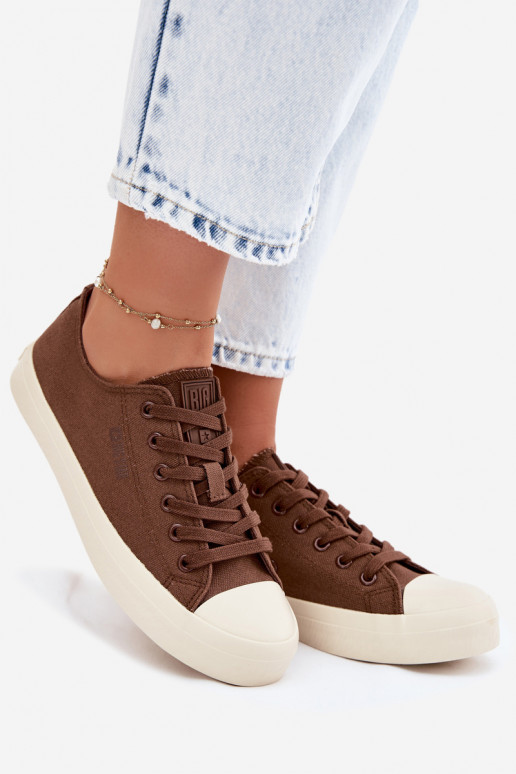 Vrijetijdsschoenen Big Star TT274123 bruine kleur