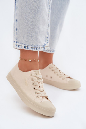 Luxe sneakers Big Star TT274121 zandkleur 2
