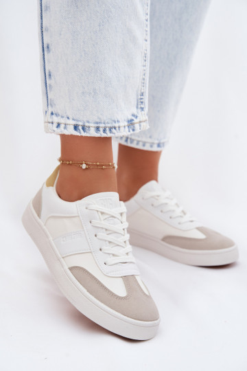 Baskets basses pour femmes Big Star TT274767 couleur blanche 2
