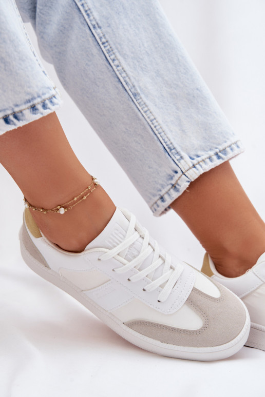 Sneakers model schoenen Dames laag Big Star TT274767 Initte kleur