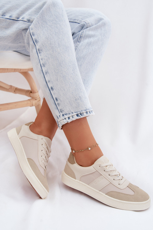 Sneakers model schoenen Dames laag Big Star TT274768 beige