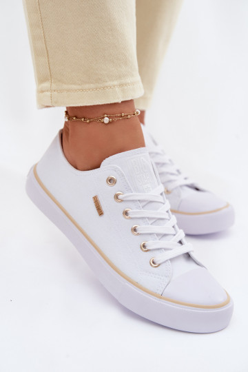 Niedrige Freizeitschuhe Big Star TT274772 weiß