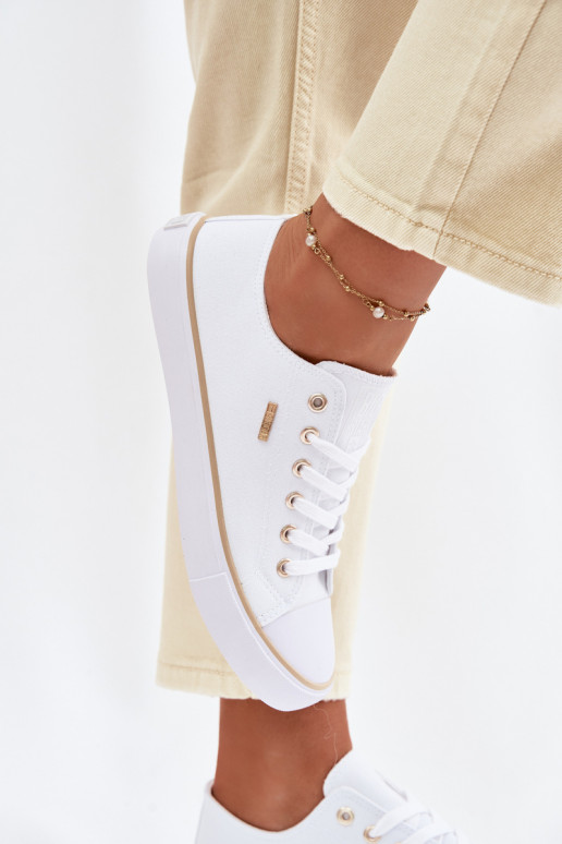 Chaussures de loisirs Faible Big Star TT274772 couleur blanche