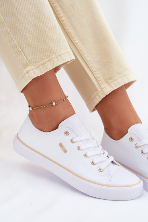 Chaussures de loisirs Faible Big Star TT274772 couleur blanche