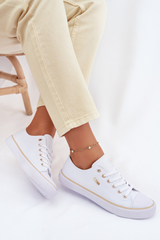 Chaussures de loisirs Faible Big Star TT274772 couleur blanche