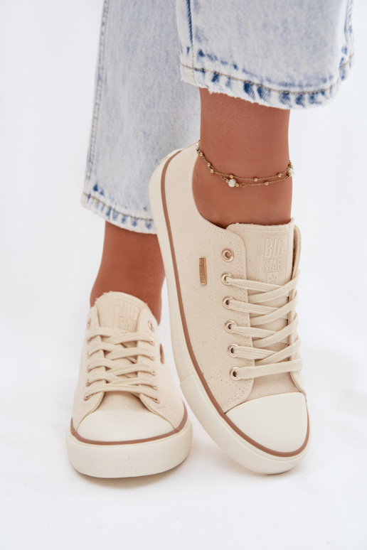 Chaussures de loisirs Faible Big Star TT274773 beige