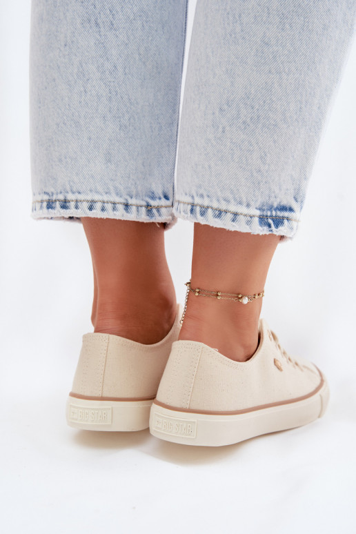 Freizeitschuhe Niedrig Big Star TT274773 Beige