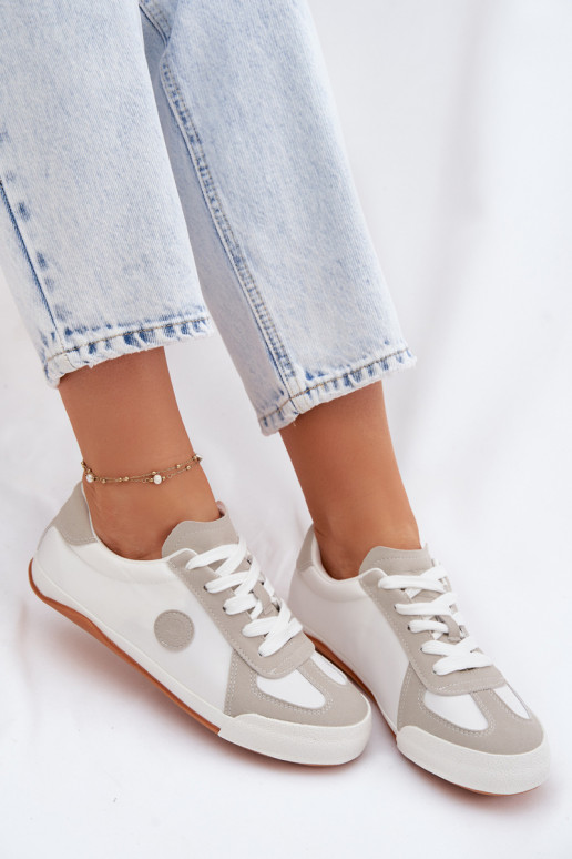 Sneakers Stilvollllschuhe Feminin Big Star TT274145 Zueiße Farbe