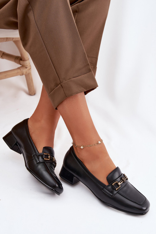 Leer schoenen Dames Op Klok met ornamenten Vinceza 39978 zInart