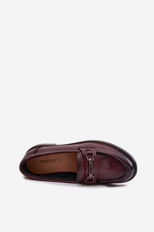 Peau mocassins pour femmes Vinceza 39983 Bourgogne