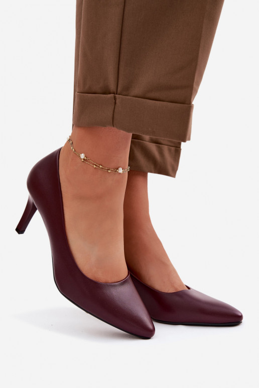 Hakken Eko Leer Sergio Leone 1336 bordeaux