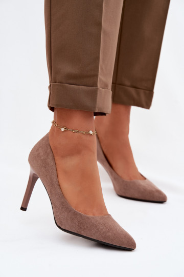 Eko Suede schoenen Sergio Leone 1339 bruine kleur 2