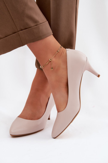 Chaussures en cuir écologique Sergio Leone couleur grise 2