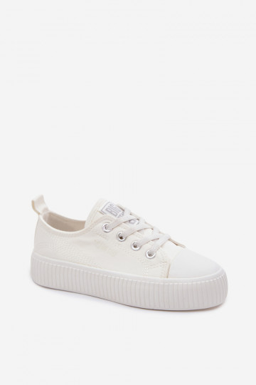 chaussures décontractées Puéril Big Star TT374108 couleur blanche