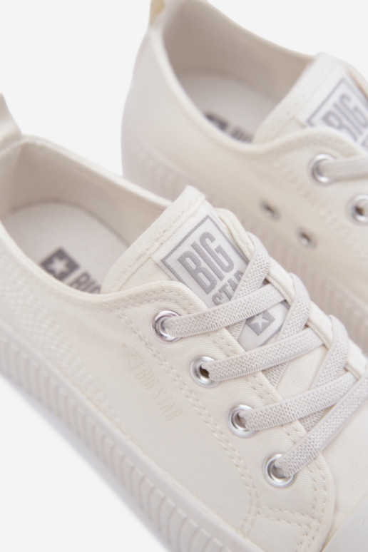 chaussures décontractées Puéril Big Star TT374108 couleur blanche