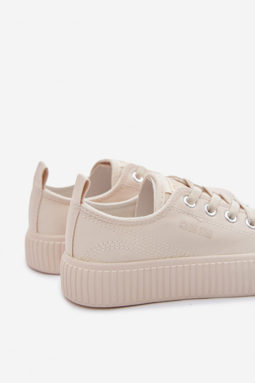 lässige Schuhe Kindisch Big Star TT374106 elfenbeinfarbe