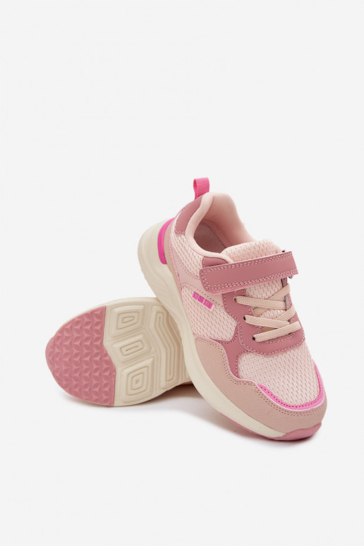 Turnschuhe Sneakers Stilvollllschuhe Kindisch Big Star TT374031 pinke Farbe