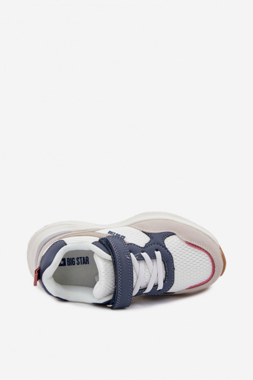 sportschoenen Sneakers model schoenen Kinderen Big Star TT374029 Initte kleur