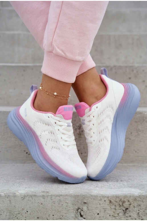 baskets Féminin Big Star TT274046 couleur blanche