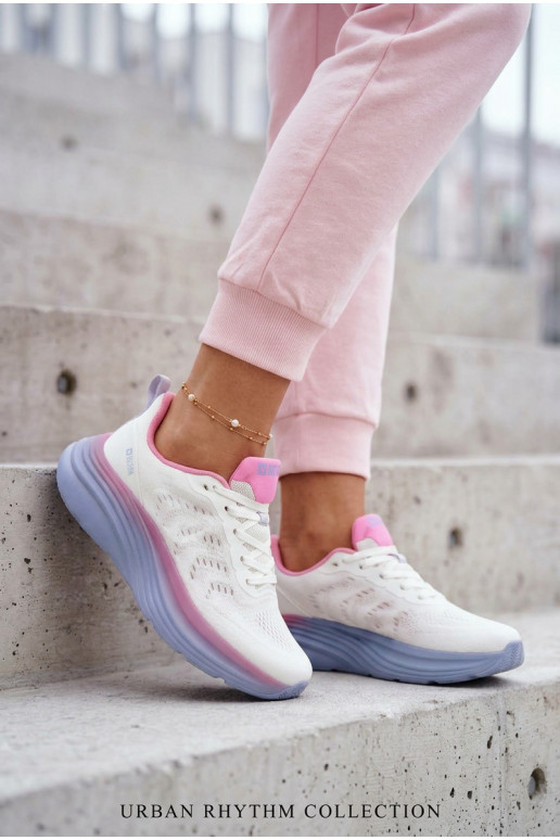 baskets Féminin Big Star TT274046 couleur blanche