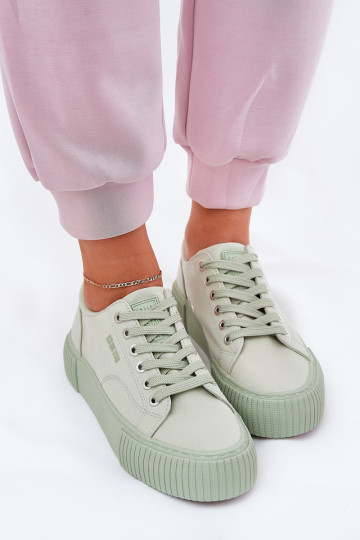 Casual schoenen Big Star RR274408 groene kleur