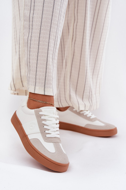 Chaussures modèle baskets Féminin Big Star RR274804 couleur blanche