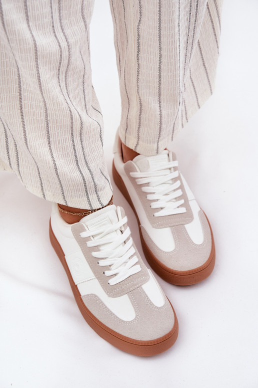 Chaussures modèle baskets Féminin Big Star RR274804 couleur blanche