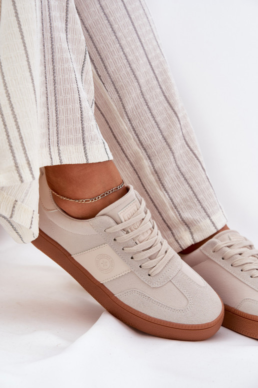 Sneakers Stilvollllschuhe Feminin Big Star RR274806 Beige