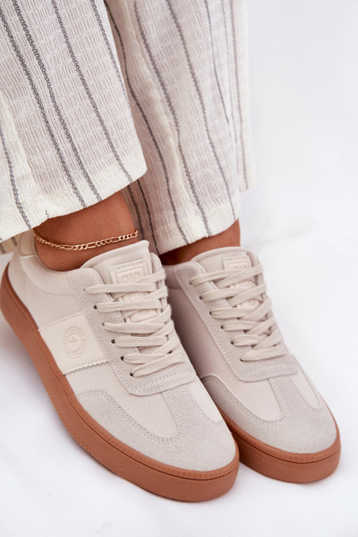 Sneakers Stilvollllschuhe Feminin Big Star RR274806 Beige