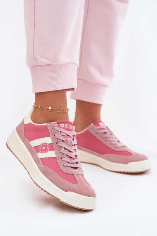 Sneakers model schoenen Dames Big Star TT274160 roze