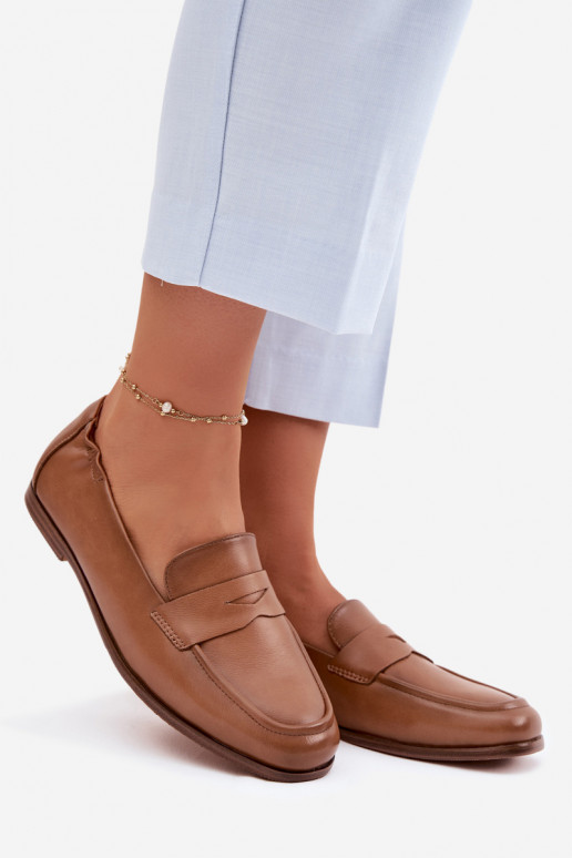 MocassinsActivéturalnej Skóry Vinceza 18121 marron