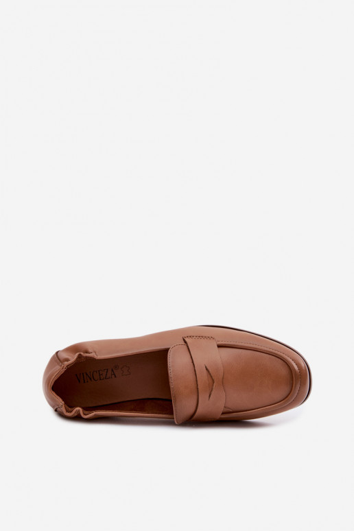 MocassinsActivéturalnej Skóry Vinceza 18121 marron