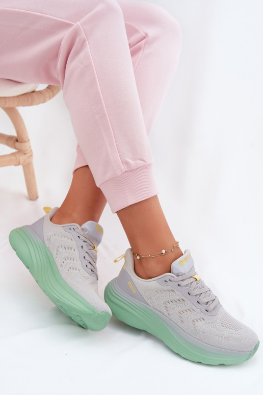 Turnschuhe Feminin Big Star TT274048 graue Farbe