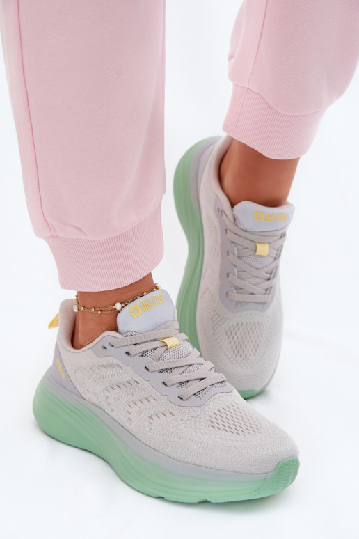 Turnschuhe Feminin Big Star TT274048 graue Farbe