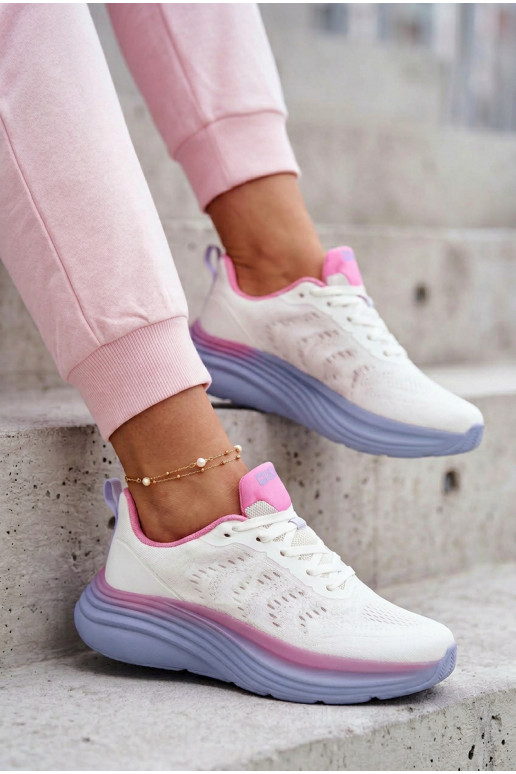 Turnschuhe Feminin Big Star TT274046 Zueiße Farbe