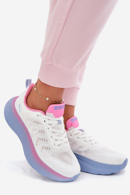 baskets Féminin Big Star TT274046 couleur blanche