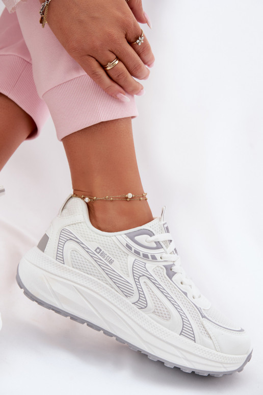 sportschoenen Sneakers model schoenen Dames Big Star TT274325 HI-POLY SYSTEM Initte kleur