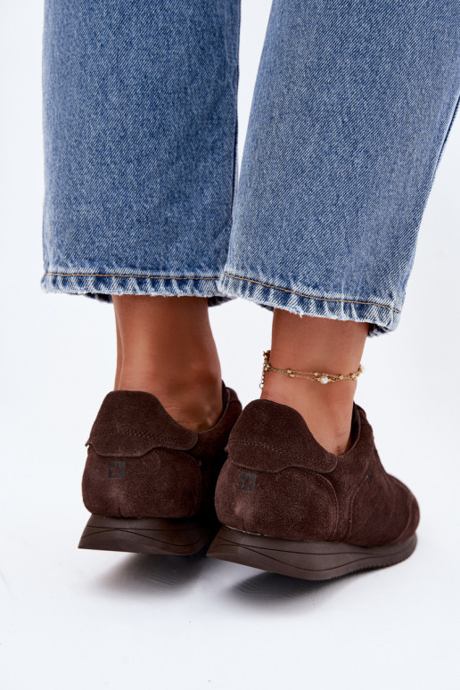 Sneakers StilvollllschuheErmöglichtturalnego aus INildlederu Big Star TT274226 CzekoladoZue