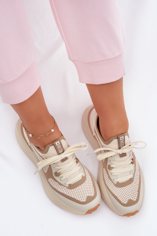 sportschoenen Dames Big Star TT274571 HI-POLY SYSTEM beige