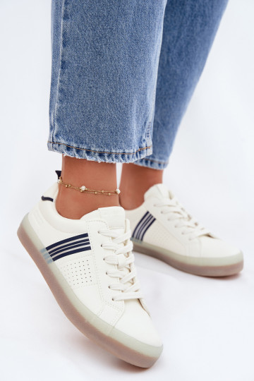 Eko Leer Sneakers model schoenen Dames Big Star TT274306 Initte kleur 2