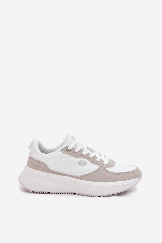 Sneakers Stilvollllschuhe Feminin mit einer Plattform GAP PENELOPE GPIN6155300061 Zueiße Farbe