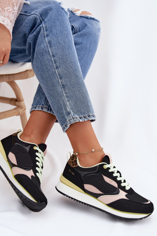 Chaussures modèle baskets Féminin GAP DANSONDER SPIRIT CITY GP6135290003 couleur noire