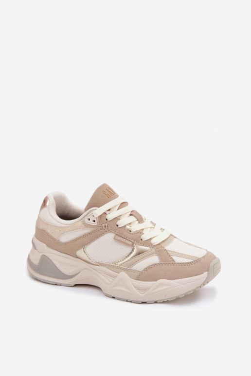 Chaussures modèle baskets Féminin avec une plateforme GAP MARATHON GPDANS6154923895 beige