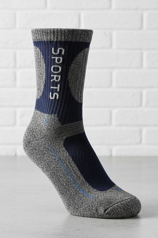 Blaue warme Herrenstrümpfe Nerput