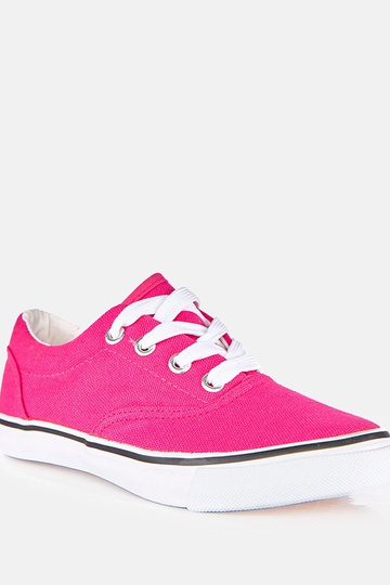 Rosa Kinder-Sneaker mit...