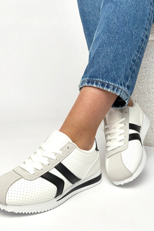 Baskets sportives bicolores Camille