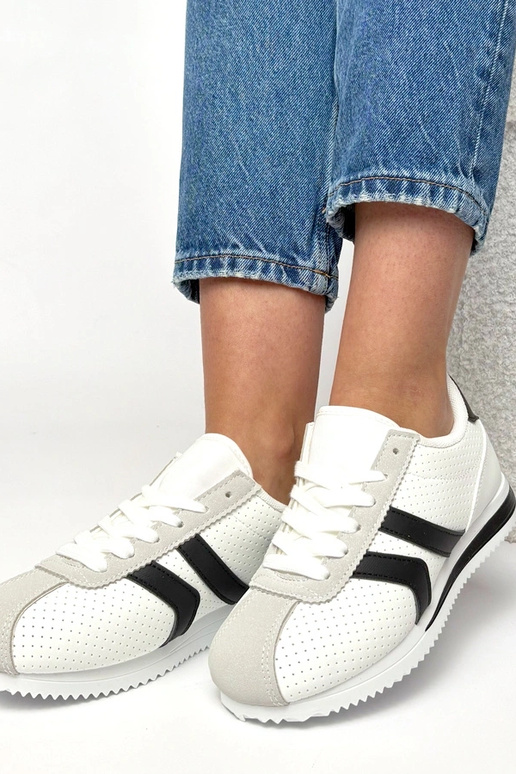 Baskets sportives bicolores Camille