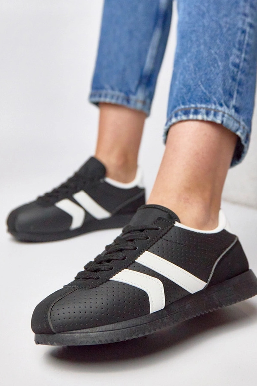 Baskets sportives noires Camille