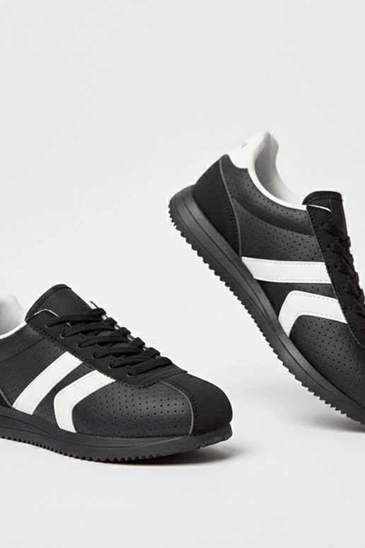 Zwarte sportieve sportschoenen Camille